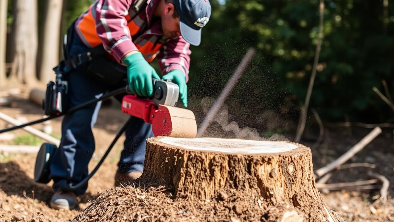 How many hours does it take to grind a stump?