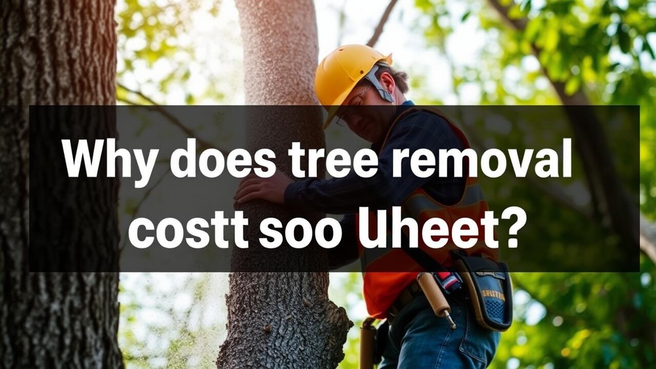 Why does tree removal cost so much?