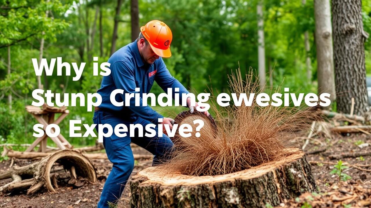 Why is stump grinding so expensive?