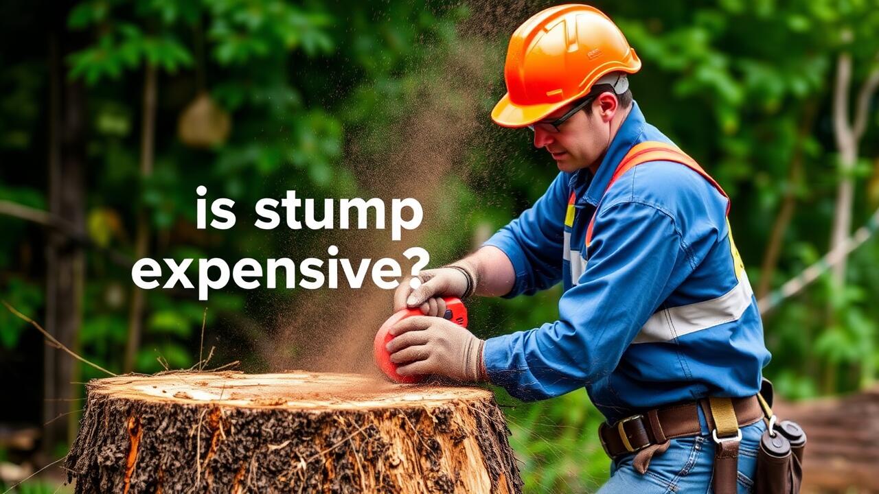 Why is stump grinding so expensive?